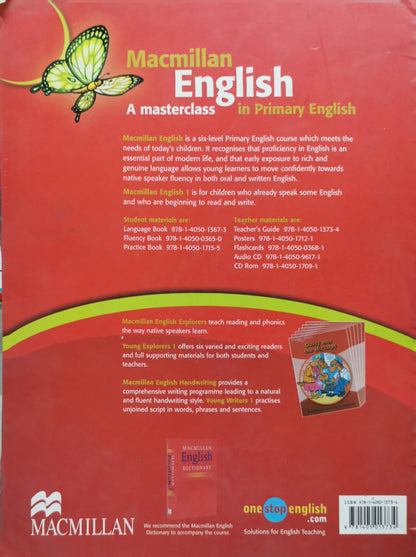 Macmillan English 1 Teacher's Guide By Mary Bowen and Printha Ellis and Liz Hocking and Wendy Wren and Louis Fidge