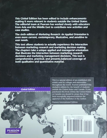 Marketing Research: An Applied Orientation