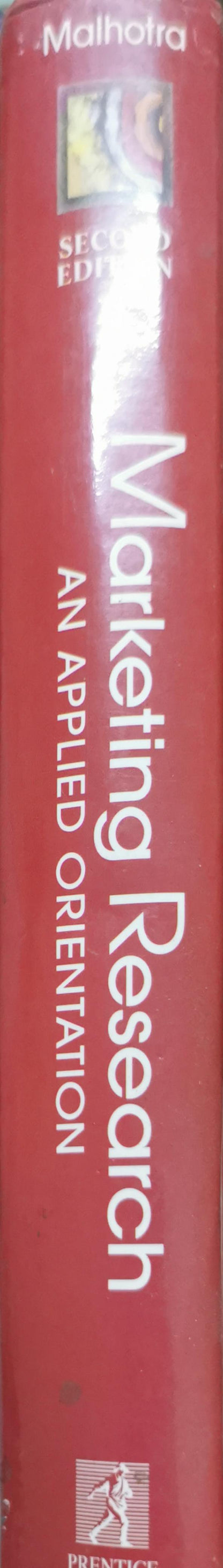 Marketing Research: An Applied Orientation By Naresh K. Malhotra