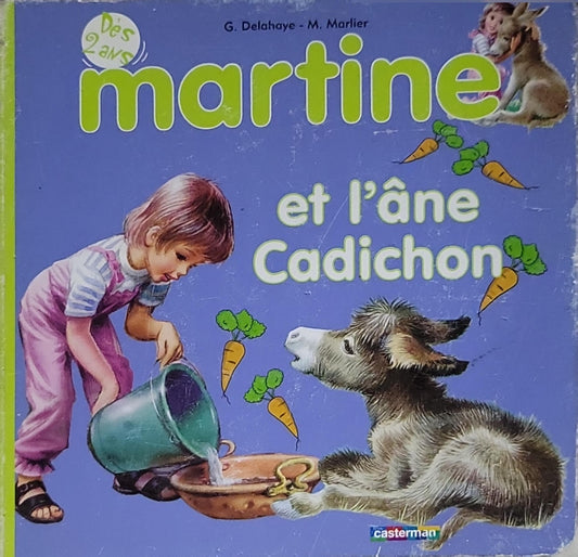 martine et l'âne Cadichon