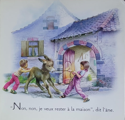 martine et l'âne Cadichon