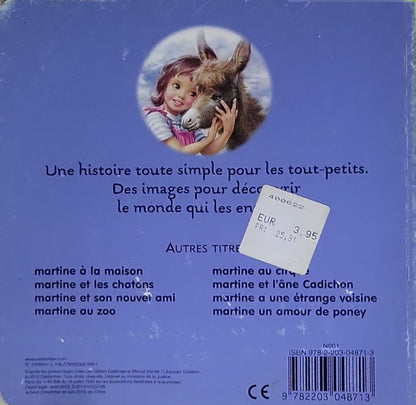 martine et l'âne Cadichon