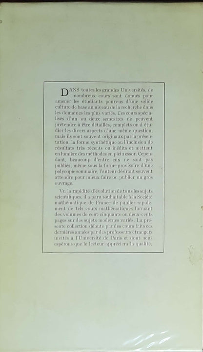 Martingales et Processus de Markov: Monographies de la Société Mathématique de France, vol. 1