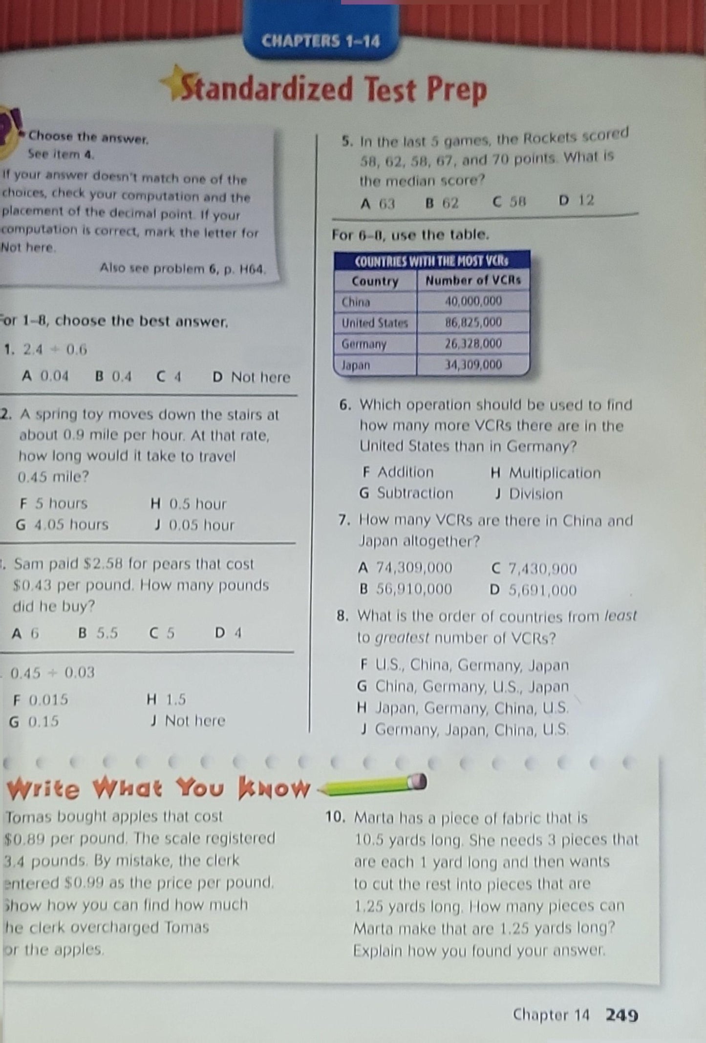 Harcourt Math