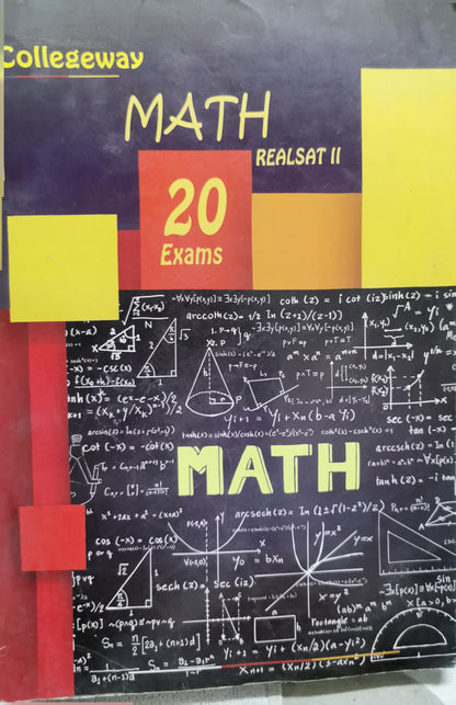 Math RealSAT II: 20 Exams