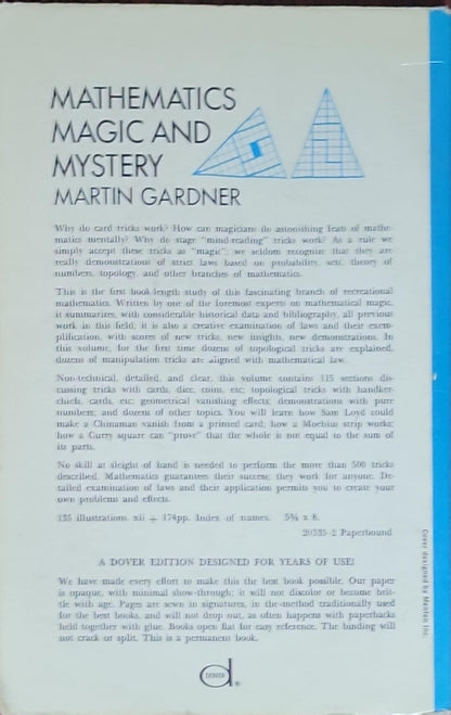 Mathematics, Magic and Mystery