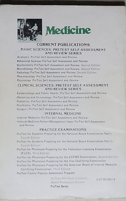 Medicine: PreTest Self-Assessment and Review: (9th Edition)