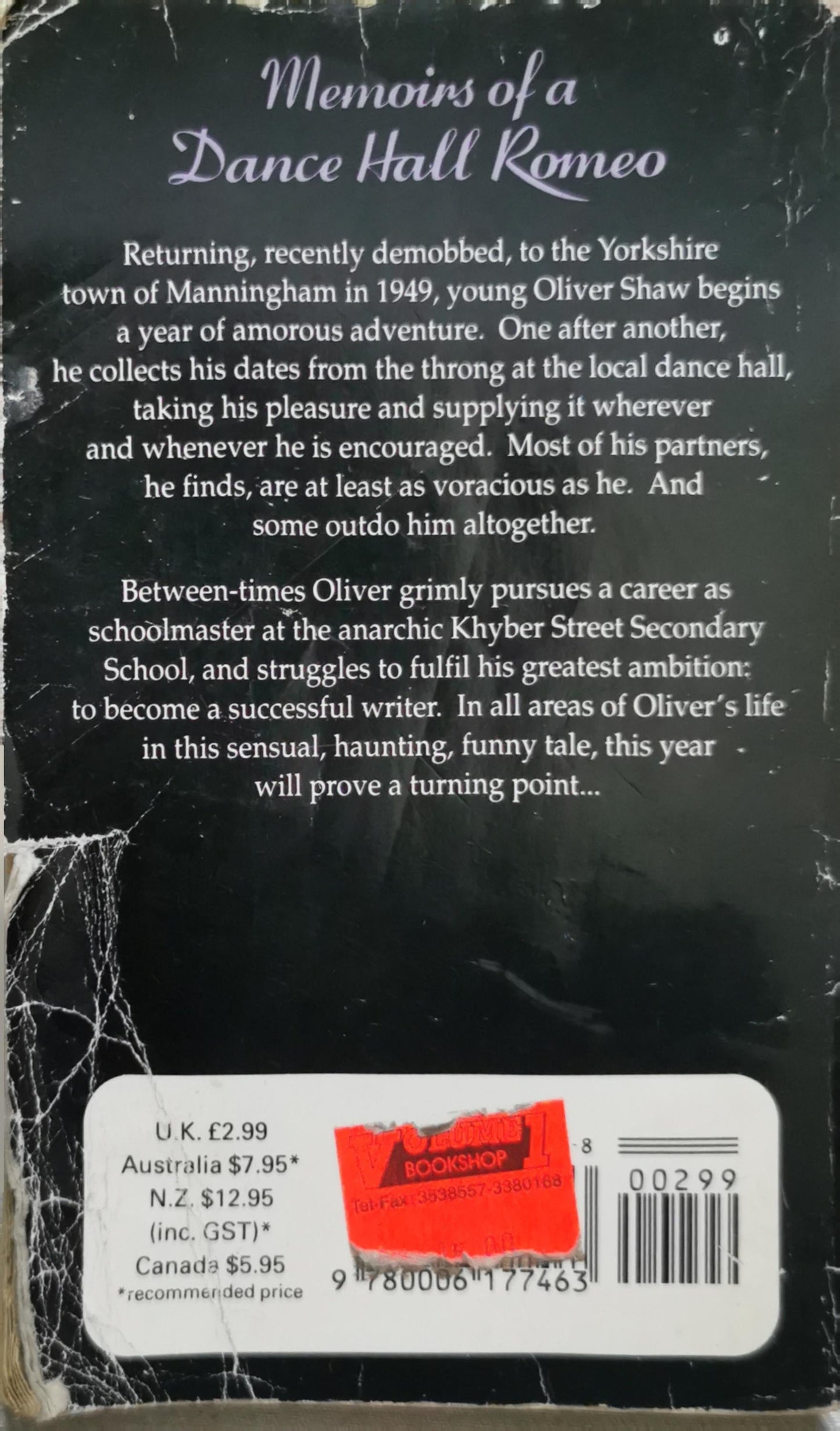 Memoirs of a Dance Hall Romeo By Jack Higgins