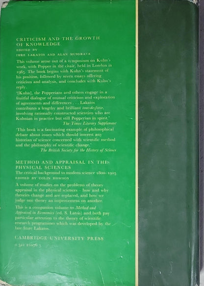 Method and appraisal in economics
