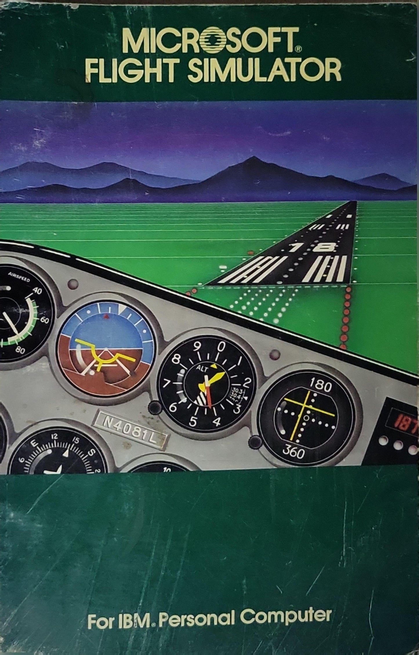 Microsoft Flight Simulator: For IBM Personal Computer By Microsoft Corporation