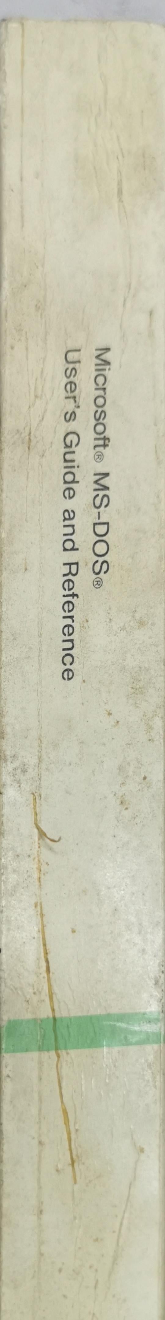 Microsoft MS-DOS: Operating System Version 5.0 By Microsoft