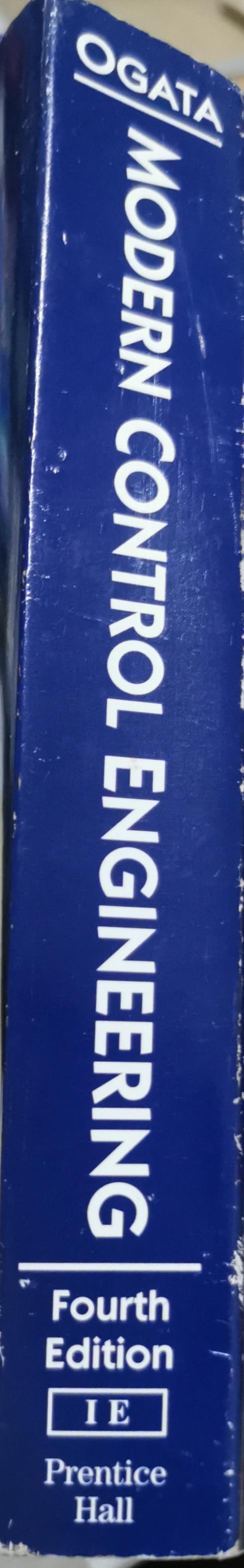 Modern Control Engineering: Fourth Edition By Katsuhiko Ogata