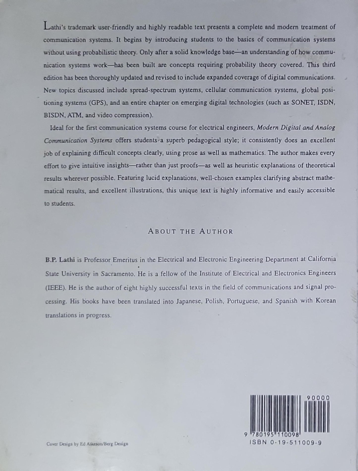 Modern Digital and Analog Communication Systems: Third Edition