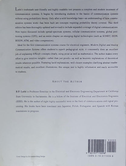 Modern Digital and Analog Communication Systems: Third Edition