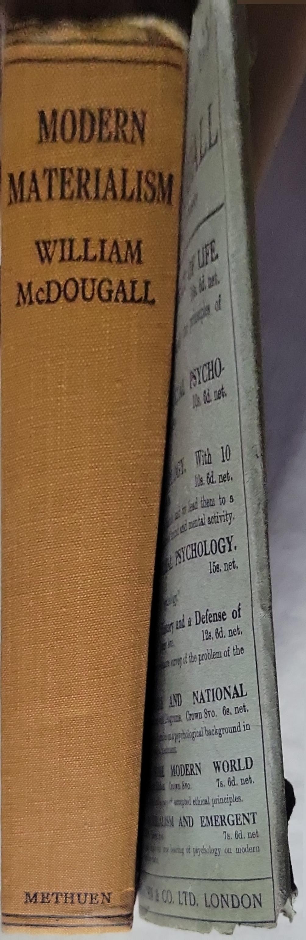 Modern Materialism and Emergent Evolution