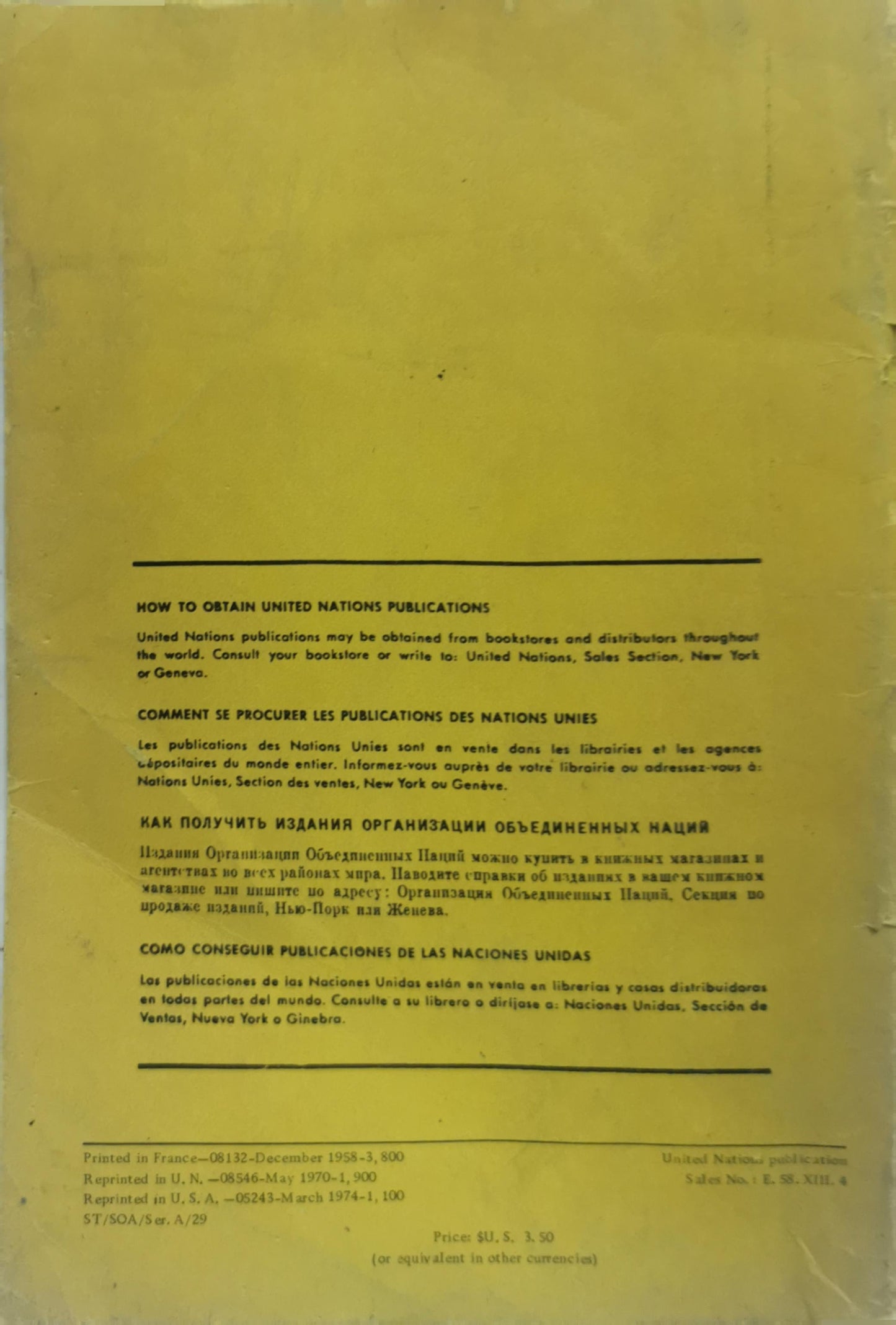 Multilingual Demographic Dictionary: English Section