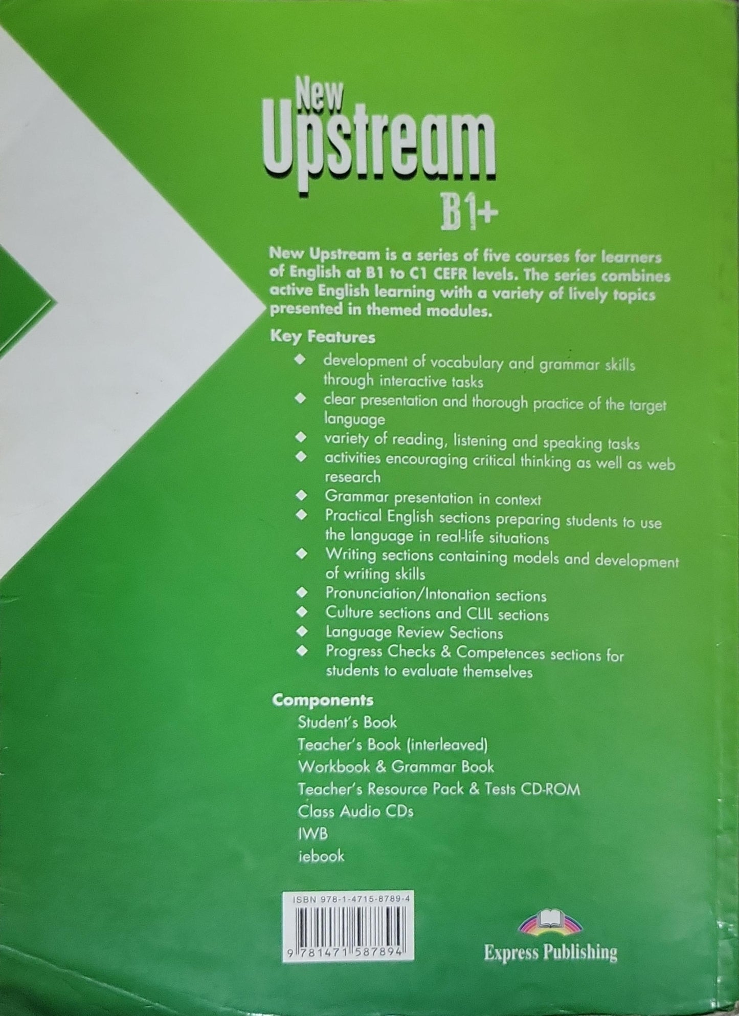 New Upstream: B1+ By Jenny Dooley and Virginia Evans