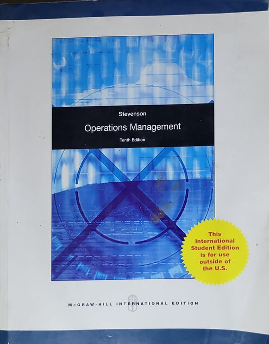 Operations Management: (Tenth Edition)