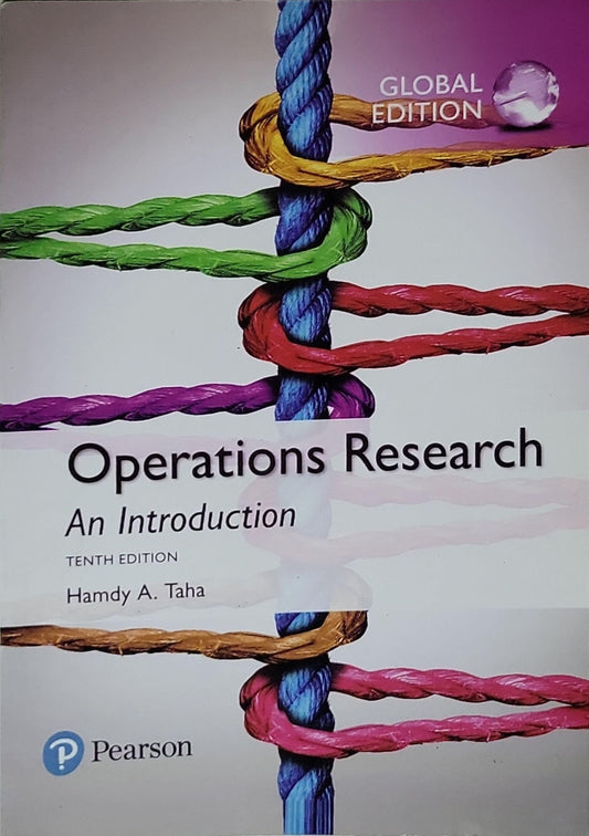 Operations Research: An Introduction By Hamdy A. Taha
