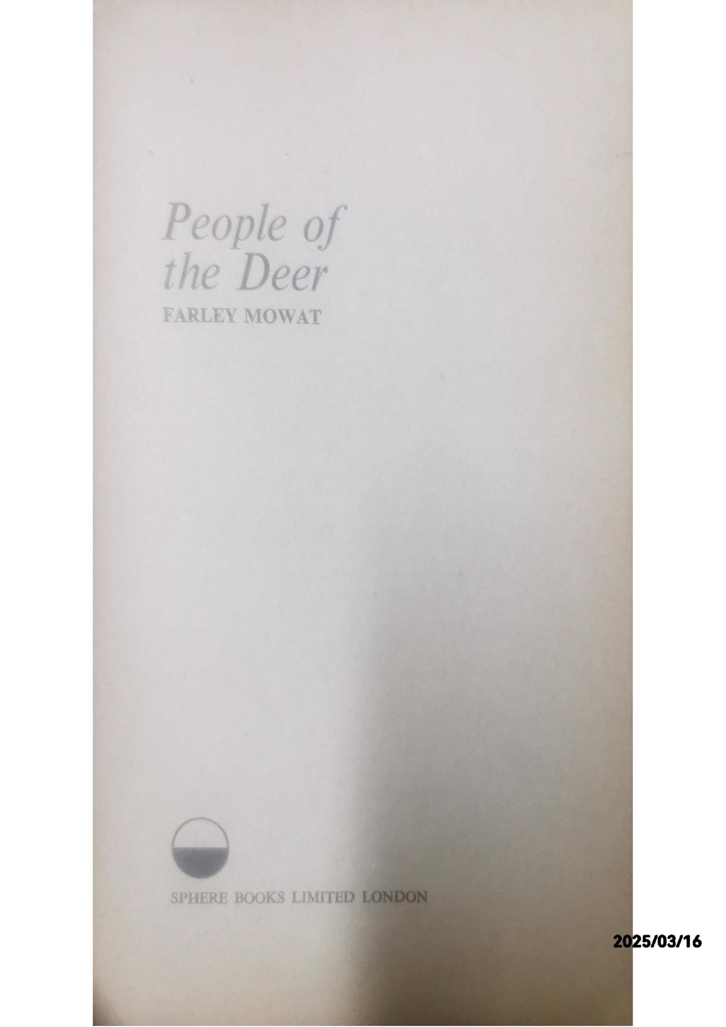 People of the Deer: The Desolate Arctic Spaces of North-West Canada