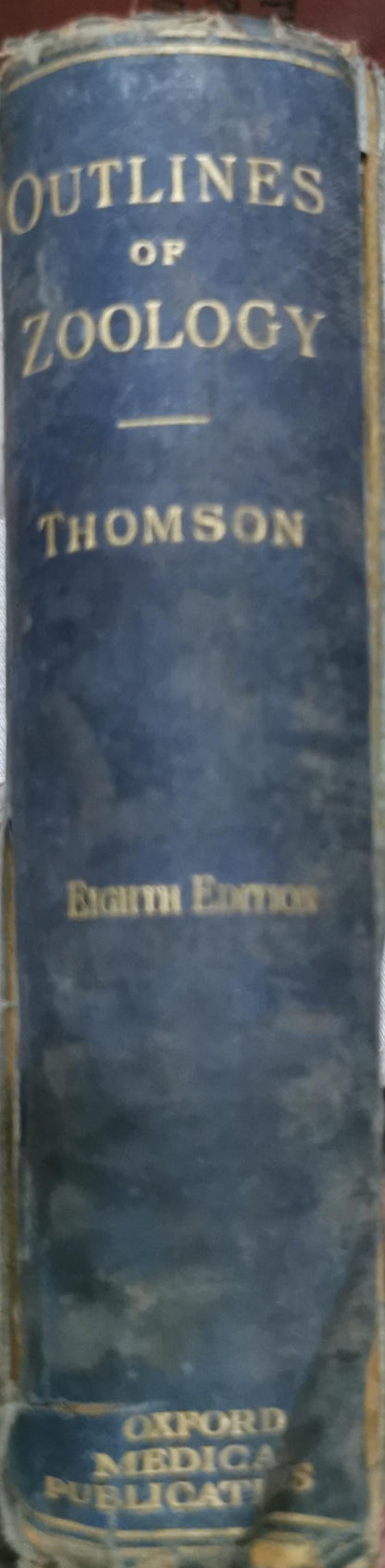 Outlines of Zoology By J. Arthur Thomson