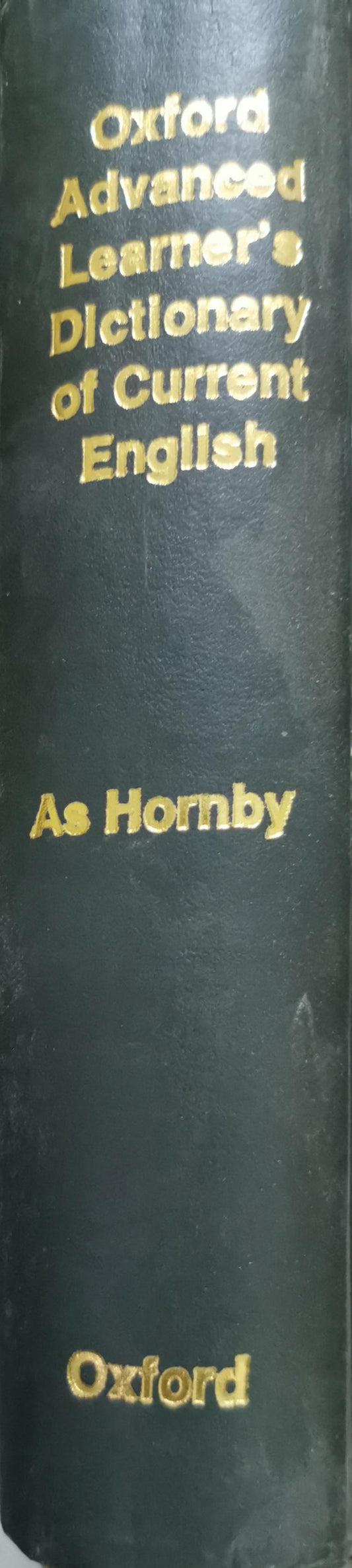 Oxford advanced learner's dictionary of current English By A. S. Hornby and A. P. Cowie and A. C. Gimson