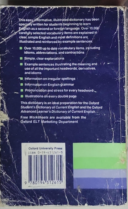Oxford Basic English Dictionary