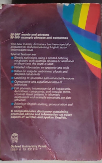 Oxford Student's Dictionary of Current English