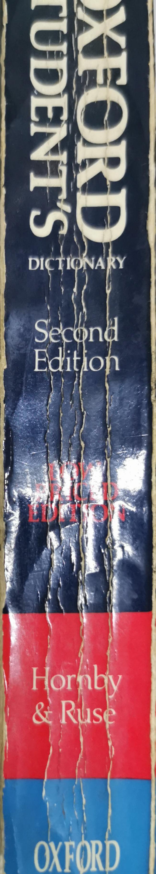 Oxford Student's Dictionary: Second Edition By Hornby & Ruse