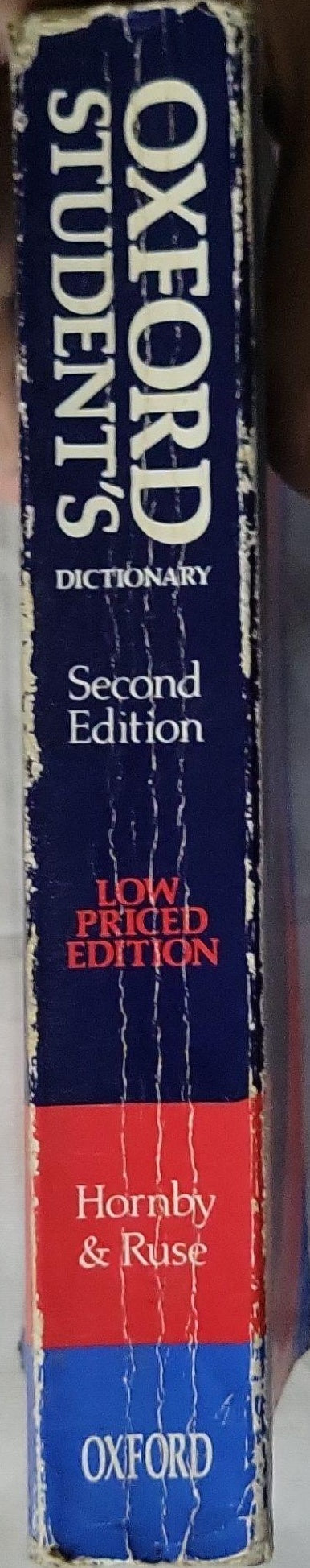 Oxford Student's Dictionary: Second Edition By Hornby & Ruse