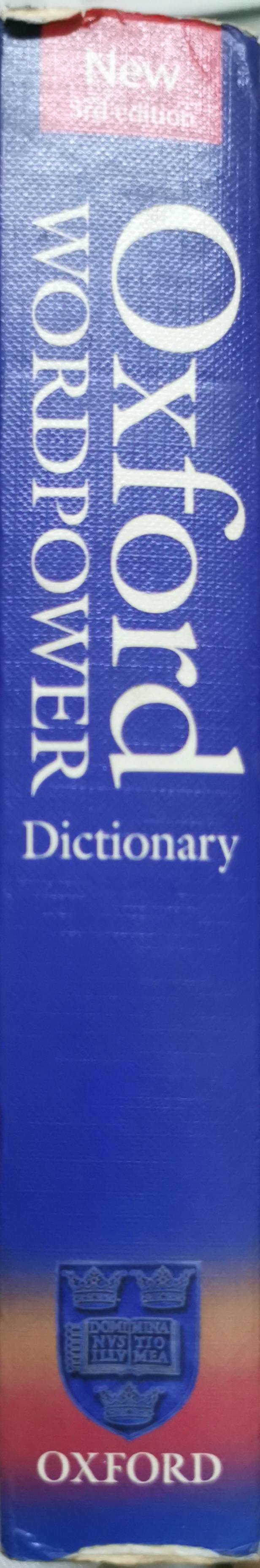 Oxford Wordpower Dictionary: New 3rd edition