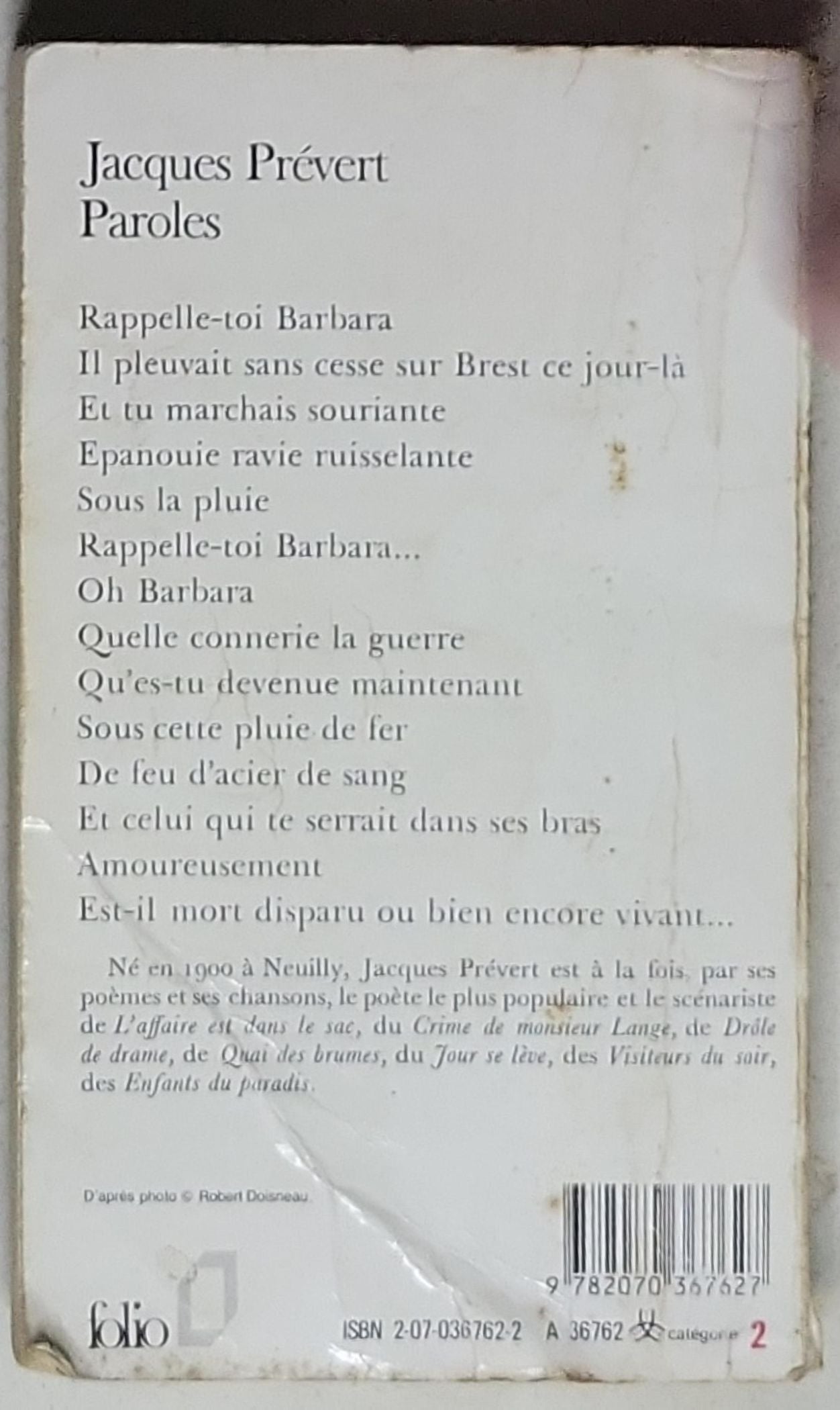 Paroles