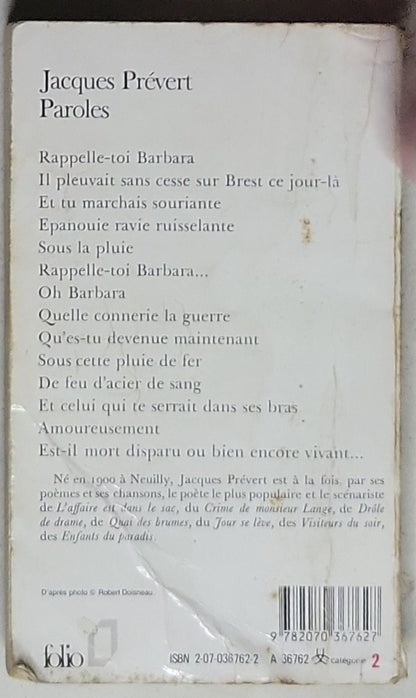 Paroles