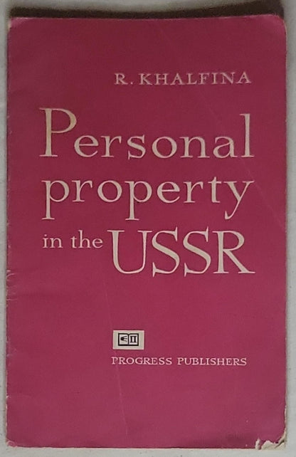 Personal property in the USSR