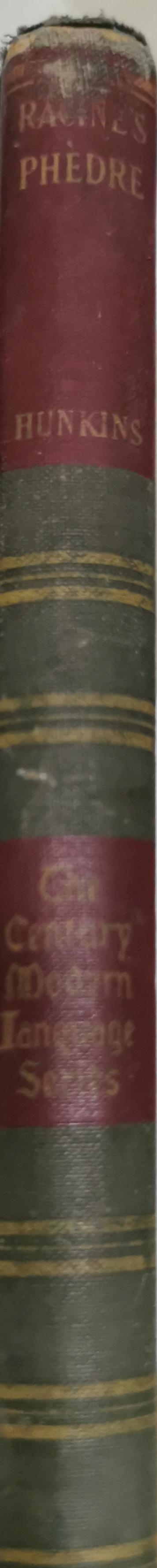 PHÈDRE: Tragédie par Jean Racine By Jean Racine and Charles H. Hunkins