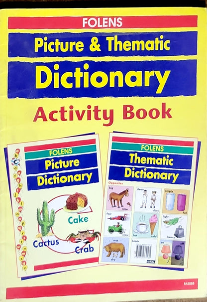 Picture & Thematic Dictionary Activity Book