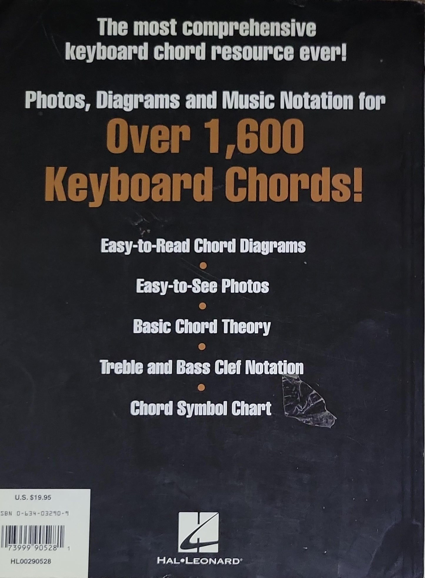 Picture Chord Encyclopedia for Keyboard: 9" x 12" Edition