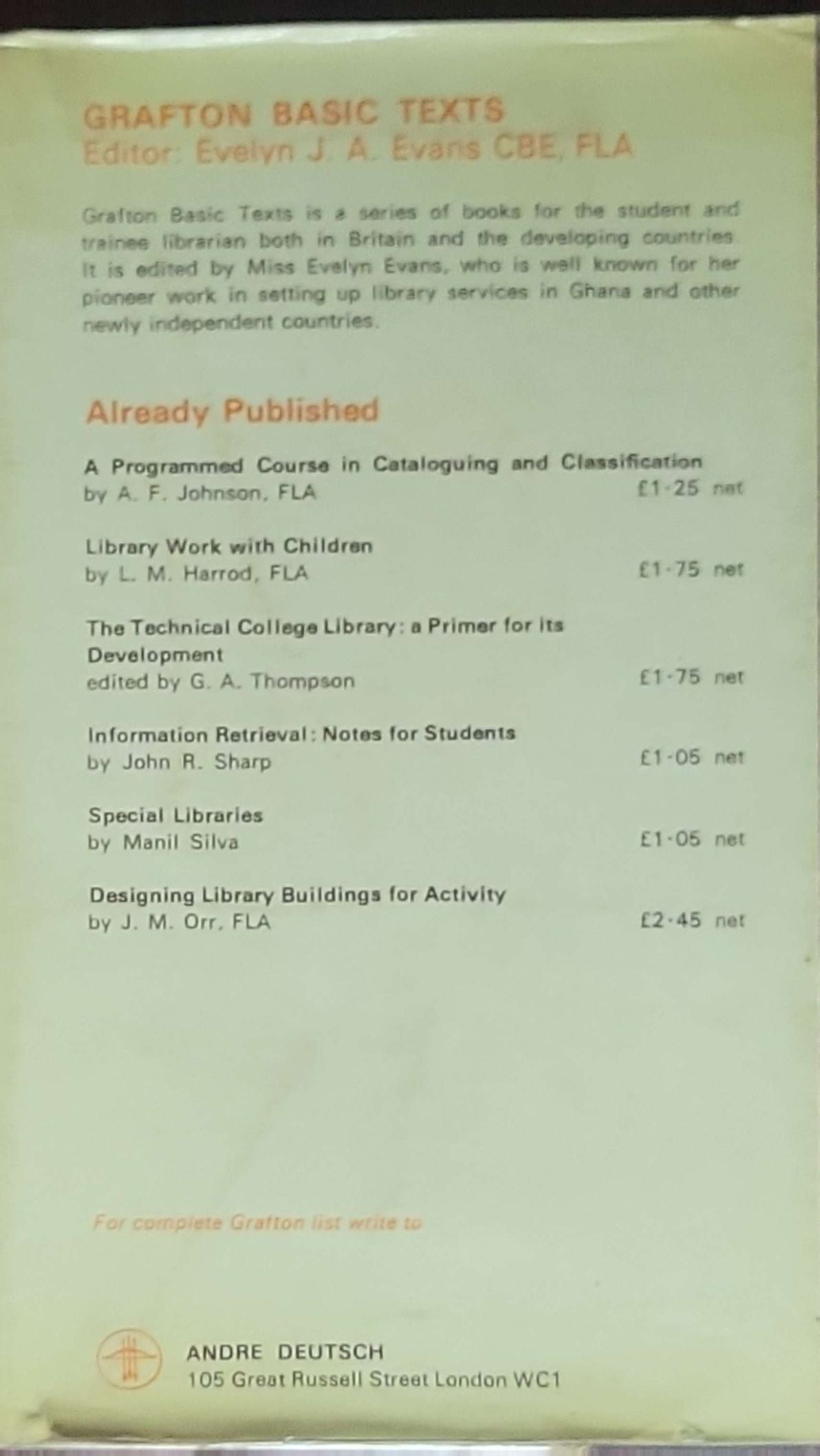 4 Library Programmes Image Planning library education programmes: A study of the problems involved ...