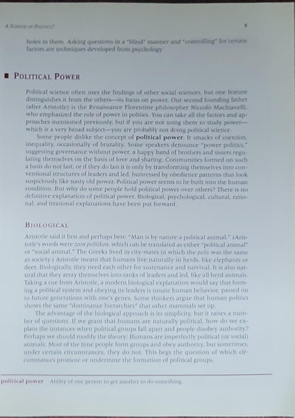 POLITICAL SCIENCE: AN INTRODUCTION Tenth Edition