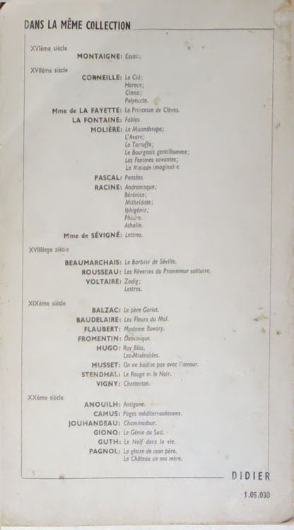 Poèmes choisis