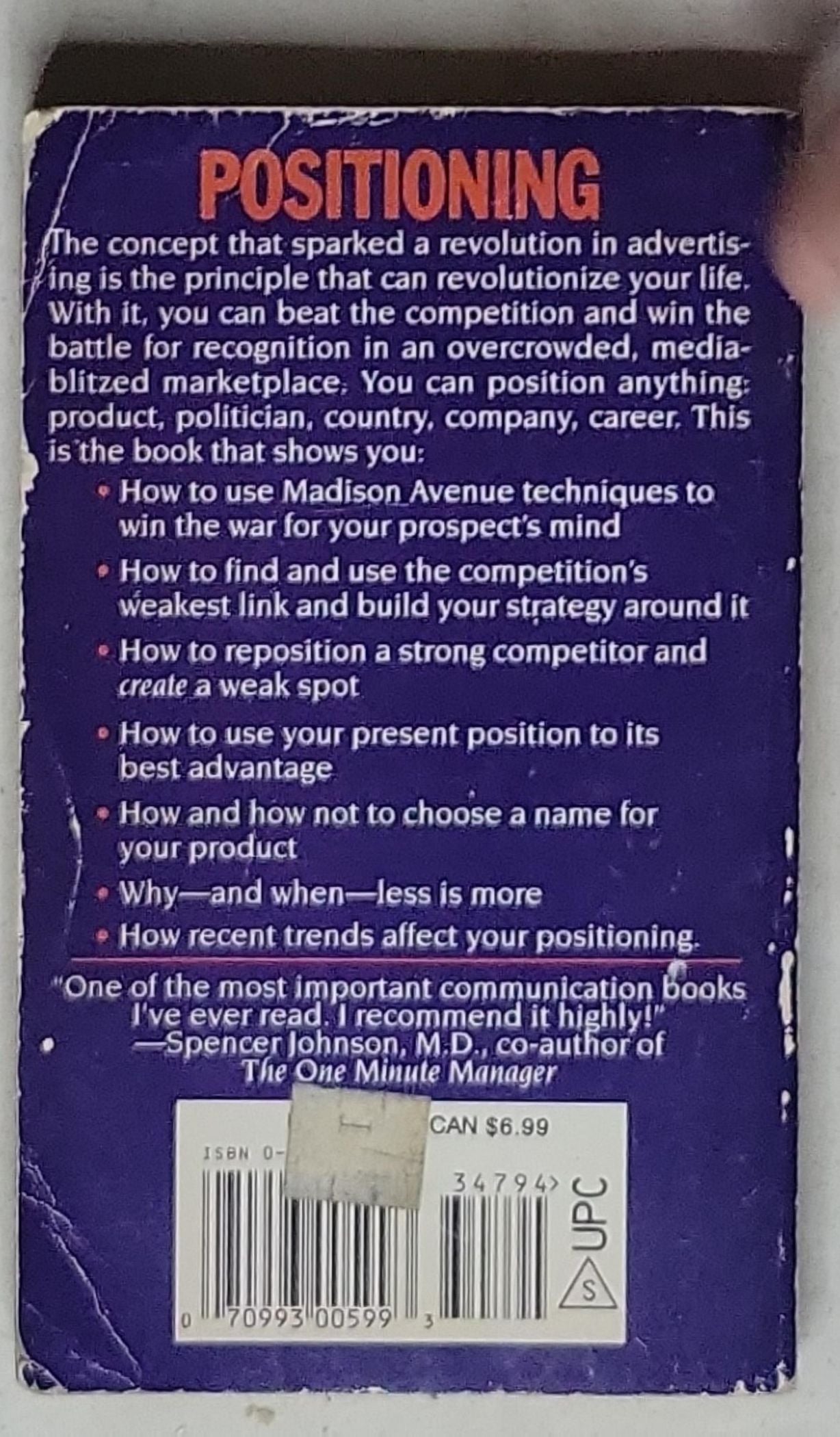 Positioning: The Battle for Your Mind: The Marketing Classic