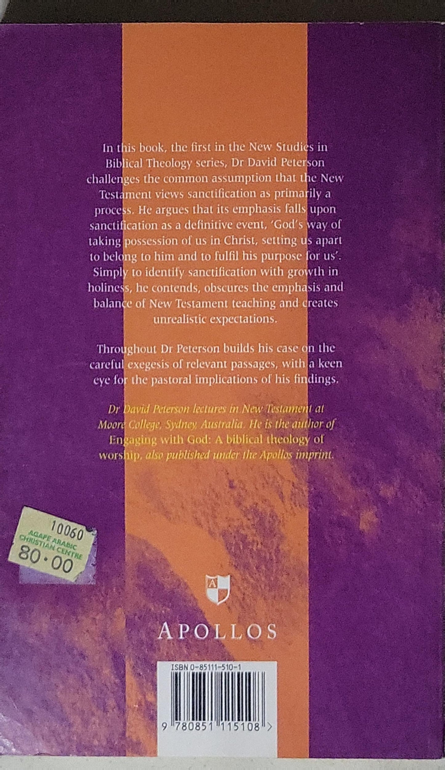 Possessed by God: A New Testament Theology of Sanctification and Holiness