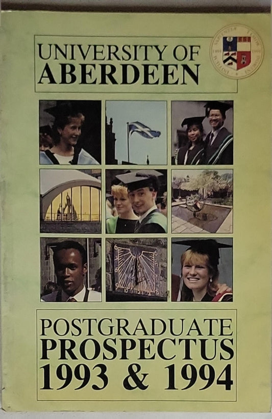 Postgraduate Prospectus 1993 & 1994