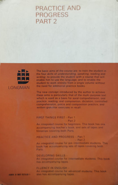 Practice and Progress Part 2: Two-Volume Edition Part 2 By L. G. Alexander