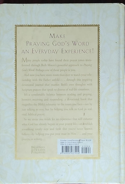 Praying God's Word: Devotional Journal: Devotional Journal
