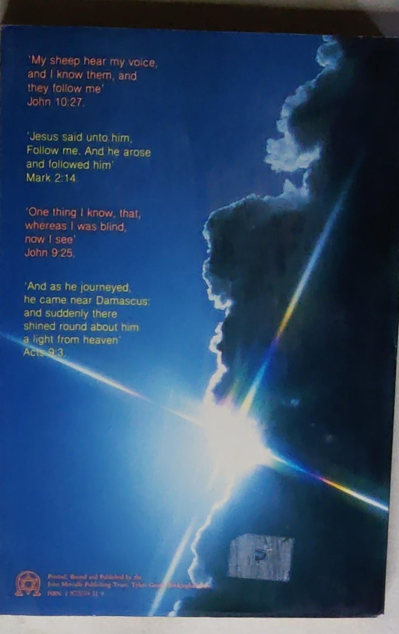 Present-Day Conversions of the new testament kind: from the ministry of John Metcalfe