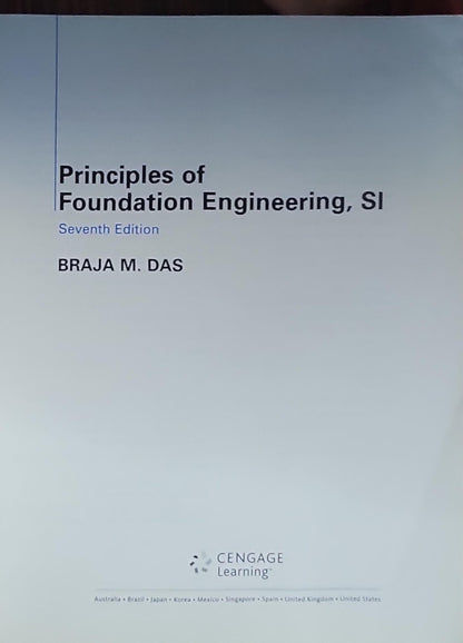 Principles of Foundation Engineering