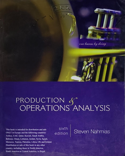 Production and Operations Analysis: Sixth edition