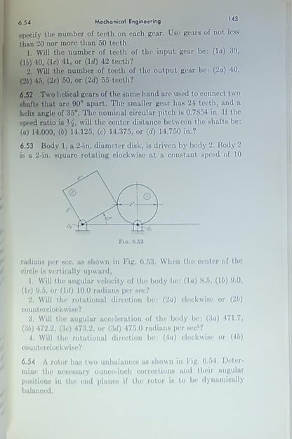 Professional Engineer's Examination Questions and Answers