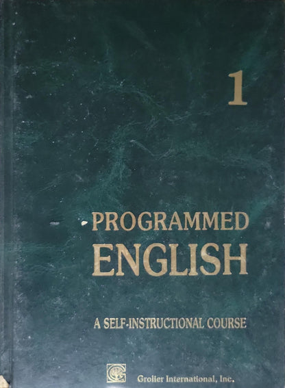 PROGRAMMED ENGLISH: A SELF-INSTRUCTIONAL COURSE